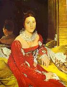 Jean Auguste Dominique Ingres, Portrait of Madame de Senonnes.